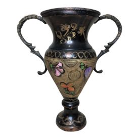 Antik virágos váza