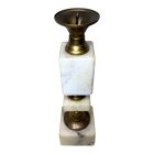 Márvány gyertyatartó