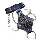 Energiaösszpontosító csontváz bőrékszer