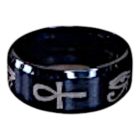 Egyiptomi szimbólumos gyűrű