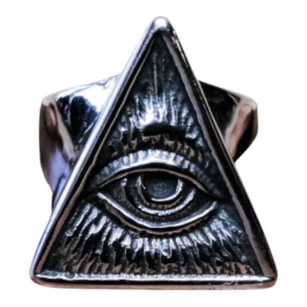 Mindent látó szem gyűrű