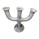 Virágmintás Antik Gyertyatartó