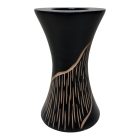 Faragott Mintás Fa Gyertytartó