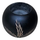 Faragott Elefántmintás Gyertyatartó