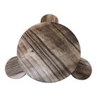 Pentagram Mintájú Gyertyatartó 