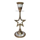 Pentagram Mintájú Gyertyatartó 