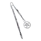 Pentagram Amulett Lánccal