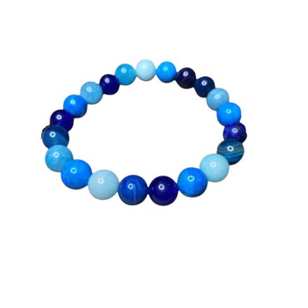 Nyugalmat és békét sugárzó ásvány karkötő