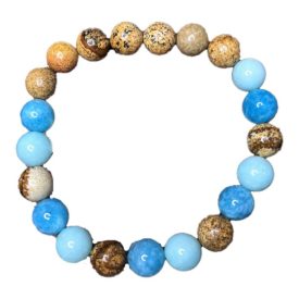   Aggódást és félelmet elhárító, védelmező ásvány karkötő