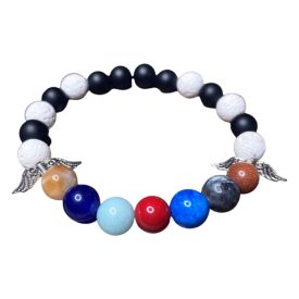   Önuralom és energia összpontosító angyali ásvány karkötő