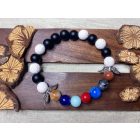 Önuralom és energia összpontosító angyali ásvány karkötő