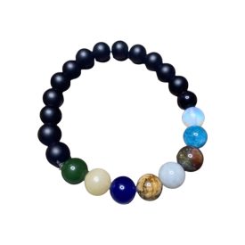 Asztrológia ásvány karkötő