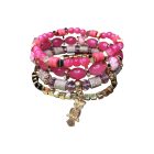 Bagoly szimbólumú bölcsességet árasztó ásvány karkötő