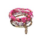 Bagoly szimbólumú bölcsességet árasztó ásvány karkötő