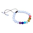 Csakraharmonizáló Fonott Ásvány Karkötő