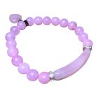 Rózsakvarc Kristály Karkötő