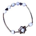 Dávid Csillag Ásvány Karkötő