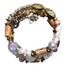 Csavaros Karkötő Díszkristályokkal