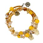 Csavaros karkötő díszkristályokkal