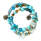 Csavaros karkötő díszkristályokkal