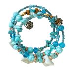 Csavaros karkötő díszkristályokkal