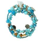 Csavaros karkötő díszkristályokkal