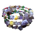 Csavaros karkötő díszkristályokkal