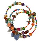 Csavaros karkötő díszkristályokkal