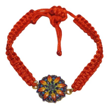 Védelmi karkötő mandalával