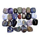 Mágikus színes rúna kövek