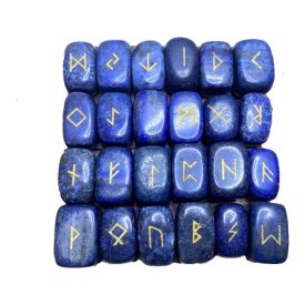 Mágikus lapis lazuli ásvány rúna