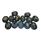 Ónix boszorkány rúnakövek