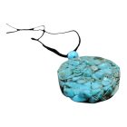 Védelmi Pentagram Türkiz Medál