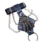 Energia összpontosító csontváz bőrékszer