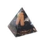 Ónix orgonit piramis