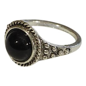 Fekete köves gyűrű