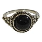 Fekete köves gyűrű