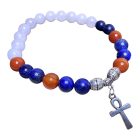 Vízöntő férfi ásvány karkötő