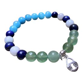 Halak férfi ásvány karkötő