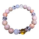 Ikrek női ásvány karkötő