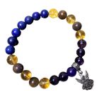 Szűz férfi ásvány karkötő