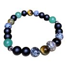 Skorpió férfi ásvány karkötő