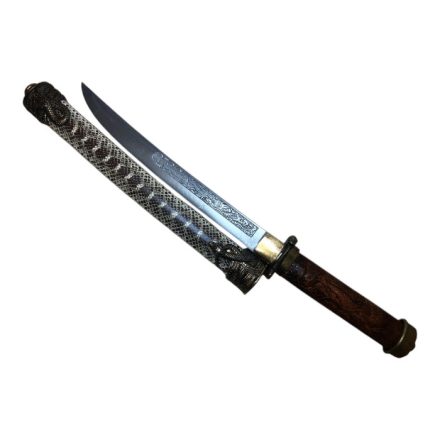 Egyedi kígyós athame