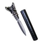 Koponyás karcoló tőr