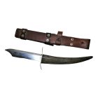 Athame bőr tartóval