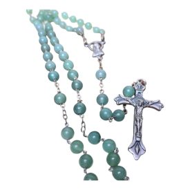 Aventurin ásvány rózsafüzér 