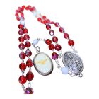 Rózsafüzér szentképes dobozkában