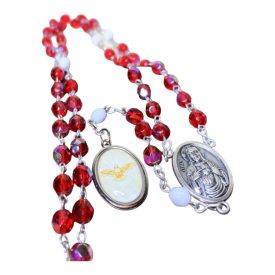 Rózsafüzér szentképes dobozkában