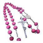 Rózsafa illatos rózsafüzér szentképes dobozkában