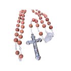 Arany topáz ásvány rózsafüzér